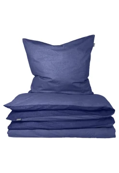 Wende-Bettwäsche 2-teilig Feinbiber blau - SCHIESSER Home